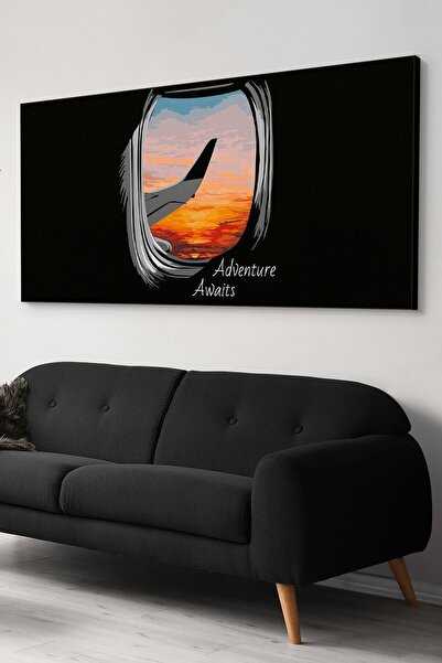 Evinemoda Slika na platnu Prozor ka nebu