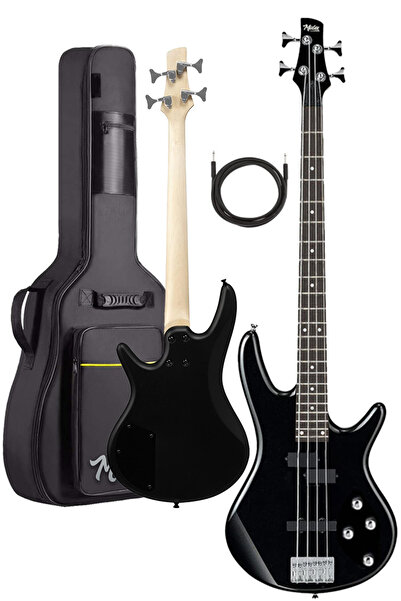 Midex Mbg-400bk Üst Segment Profesyonel Bas Gitar 4 Telli (SOFTCASE GİGBAG VE KABLO DAHİL)