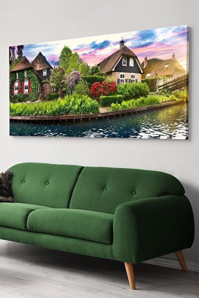 Evinemoda Природа и къщи - картина върху платно