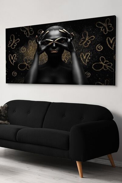 Evinemoda Slika na platnu crne žene