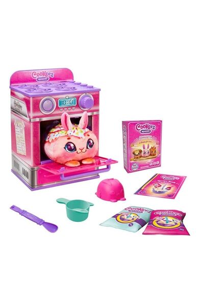 LITTLE LIVE PETS Cookeez Sihirli Fırın Oyun Seti CKE00000 - Pembe Fırın