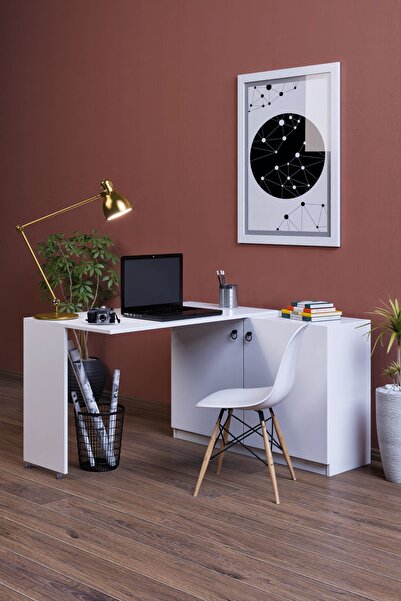 moka park avm Flor Çok Amaçlı Açılır Kapanır Dekoratif Çalışma Masası Çok Ama...