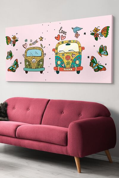 Evinemoda Leptiri Jednodijelna Slika na Platnu