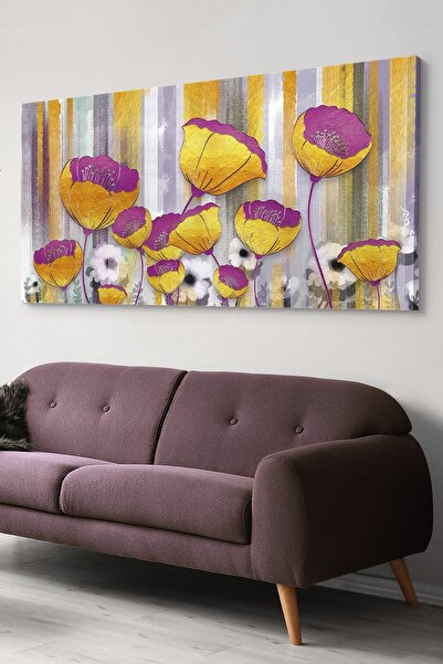 Evinemoda Šareno cveće Jednodijelna slika na platnu