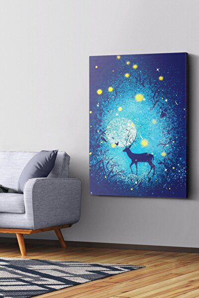 Evinemoda Jelen Priroda Platno - Slika na platnu