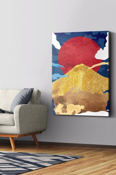 Evinemoda Planine Sunce Apstraktno platno - Slika na platnu