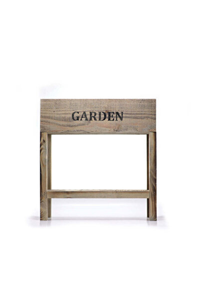 Greenmall Ahşap Ayaklı Saksı