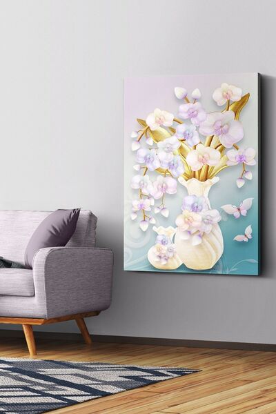 Evinemoda Cveće u vazi na platnu - Slika na platnu