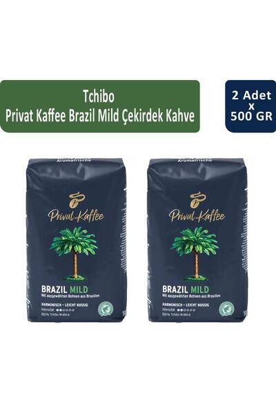 Tchibo Privat Brazil Mild Filtre Kahve 500 gr x 2 Adet