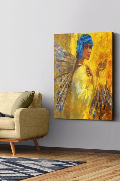 Evinemoda Egzotična žena na platnu - Slika na platnu