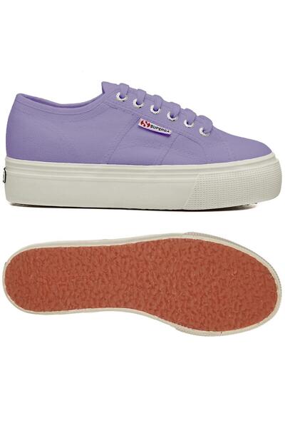 Superga 2790 Platform Kadın Viyole Lila Platform Sneaker