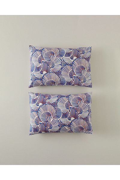 English Home Σετ μαξιλαριών Marine Mosaic 2 - Navy Blue και Orange