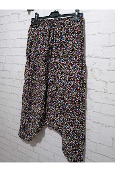 anne moda ankara Küçük beden Dokuma viskon kumaş uzun ağlı şalvar