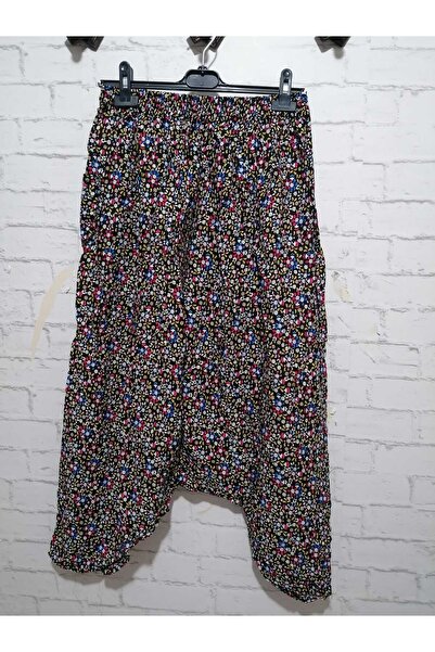 anne moda ankara Küçük beden Dokuma viskon kumaş uzun ağlı şalvar