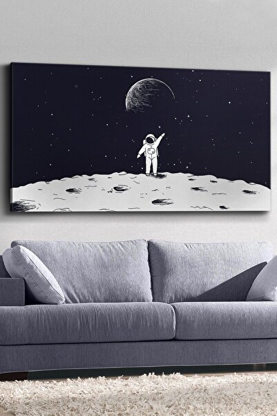 Evinemoda Astronaut na Mesecu Slika na platnu
