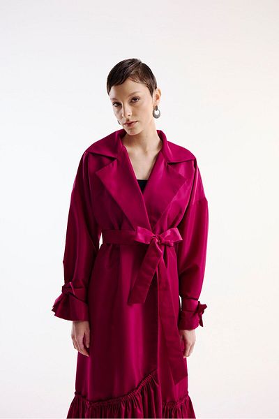Nuum Design Cherry Kaftan - Flywheel Detailed