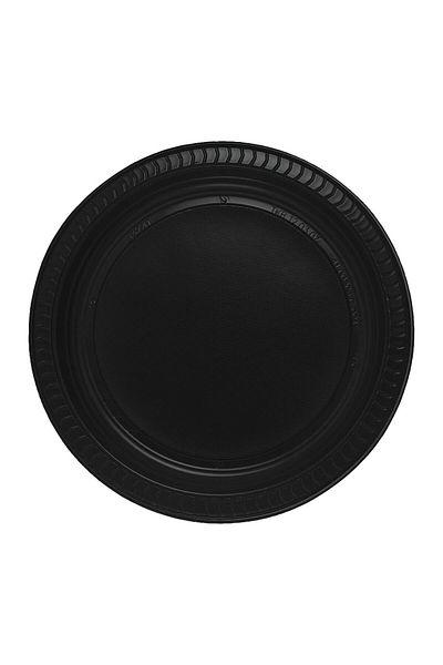 Rainbow Colorful Plate Plastic 25-Piece Black with the Same Color 5 Crystal Cups Gift!!!!