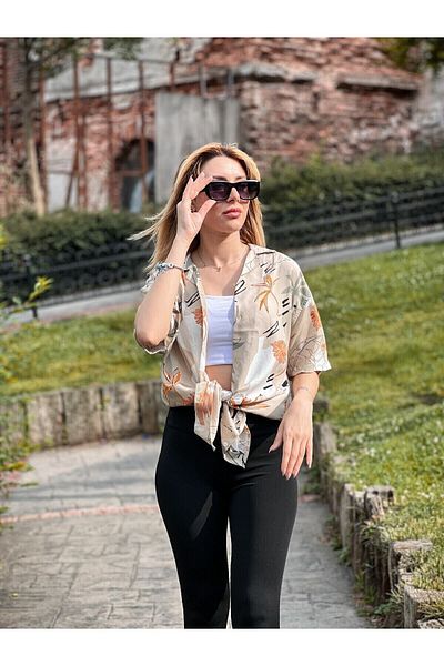 MFU collection Cămașă oversize din viscoză