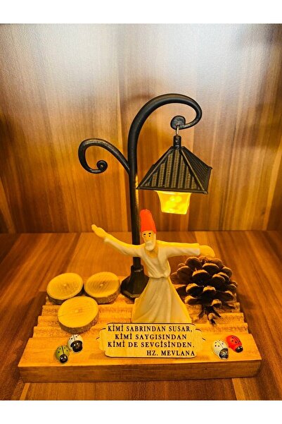 mykhediyevesanatatölyesi Mevlana Sözleri Resimli, Mevlana, Rumi, Dini Hediye, İslami Hediye, Dini Dekoratif Led Lamba