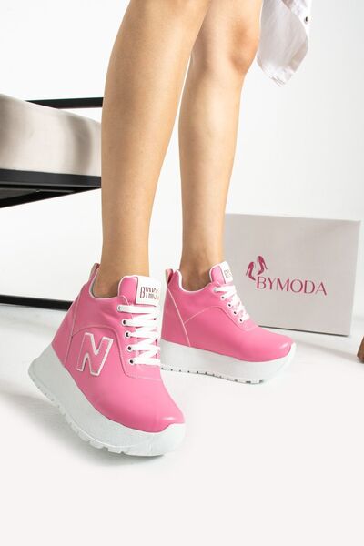 Bymoda Comfortable Sneakers with Hidden Heels