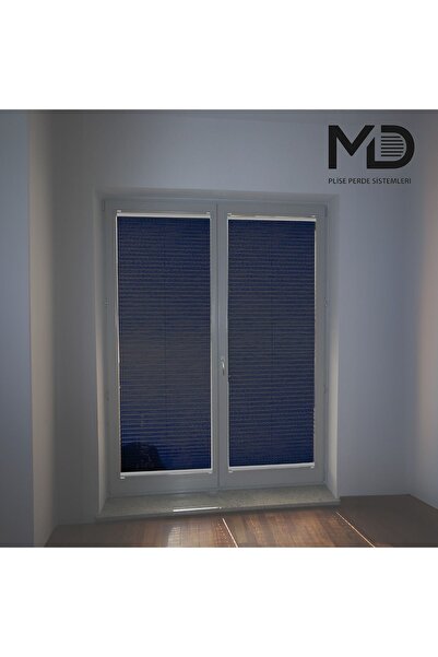 MD Plise Beyaz Alüminyum Kasa Canary Yarı Geçirgen Plise Perde