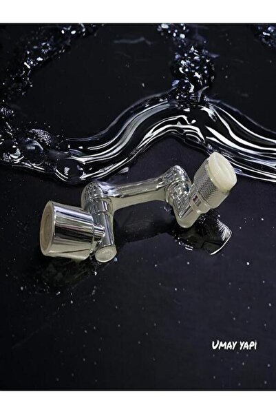 Umay Yapı Malzemeleri Musluk Ucu Oynar Başlıklı 1080 Derece Her yere Dönebilen TasarrufluMusluk Başlığı Ucu Oynar Perlatör