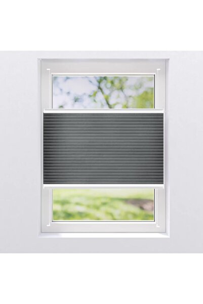 MD Plise Beyaz Alüminyum Kasa Karartma (BLACKOUT) Plise Perde