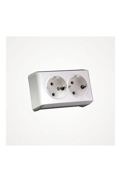 VİKO Vera 2 Li Surface Mounted Grounded Socket