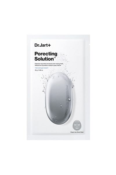 Dr.Jart Porecting Solution™ - Paper Face Mask that Moisturizes and Cleanses the Skin - Leave-In