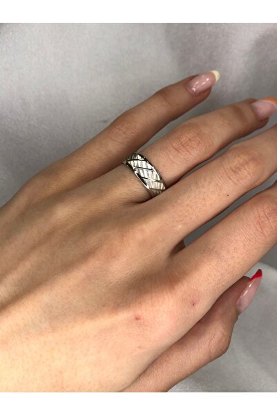 Selen’S Gümüş Gümüş Alyans Söz Nişan Evlilik Yüzüğü 925 Ayar Gümüş Yüzük