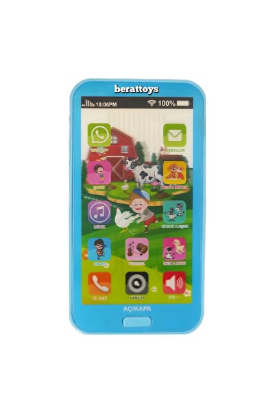 berattoys oyuncak cep telefonu dokunmatik türkçe sesli ışıklı oyuncak telefon...