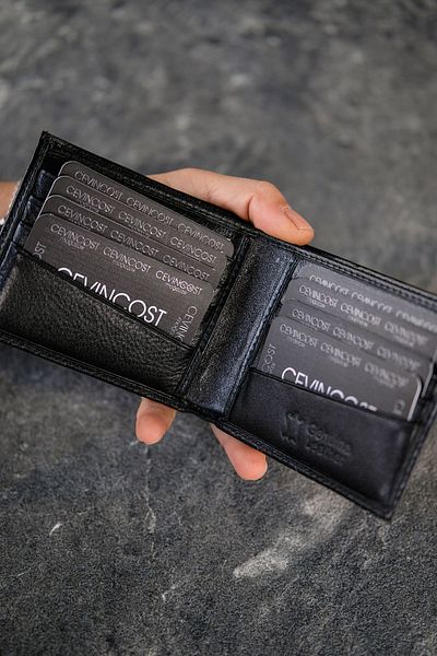 CEVINCOST Genuine Leather Men's Wallet\Card Holder