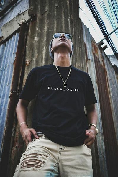blackbonds Μαύρο μπλουζάκι Unisex Blackbonds
