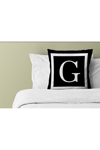 Lostello Home Letter Throw Pillow Pillowcase-g Letter