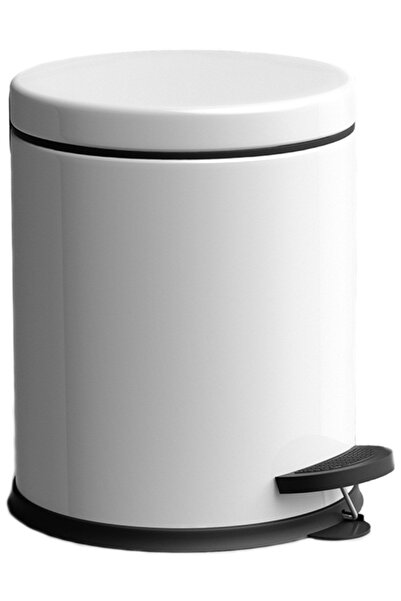 REYKA HİJYEN 12 Litre Beyaz Pedallı Çöp Kovası