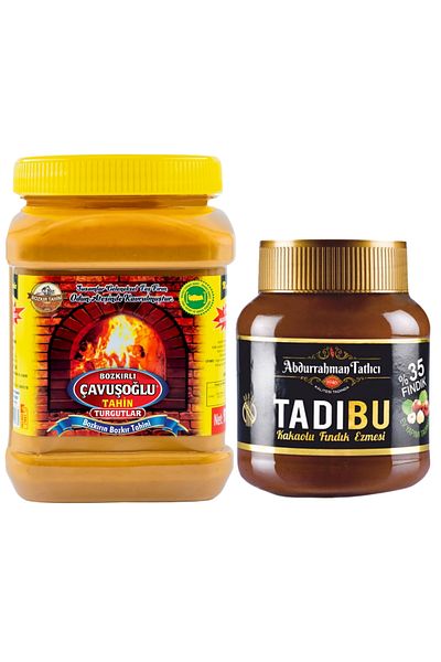 Abdurrahman Tatlıcı Tadıbu 330 Gr + Çavuşoğlu Tahini Without Bran 930 Gr