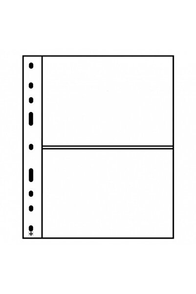 Leuchtturm Optima 2c Şeffaf Kağıt Para Sayfası (300942)