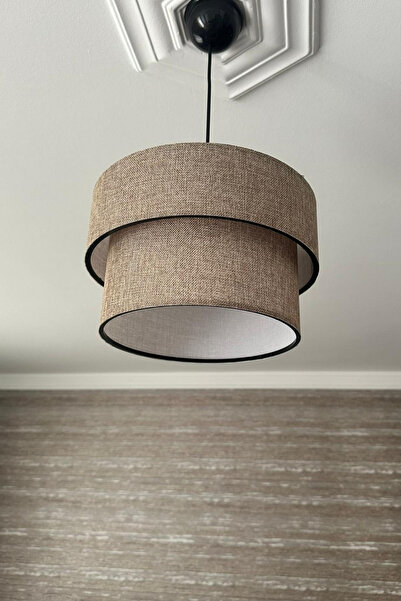 Art&Gift Kumbeji Kumaş Kaplama Pasta Sarkıt Yatak Odası Avize Salon Avize Yemek Odası