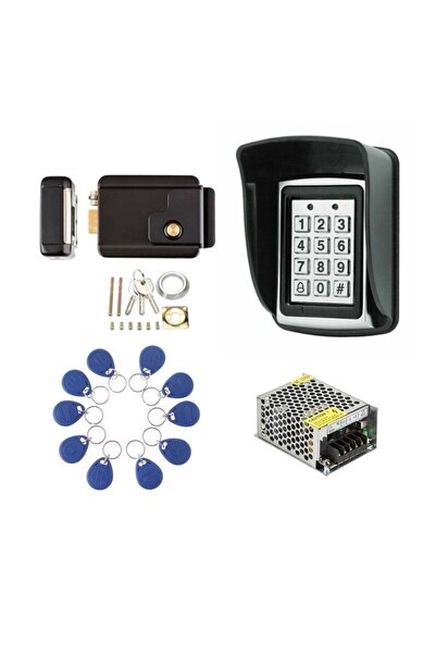 Electrimax P200 Rfıd Şifreli Metal Kapı Kilidi - Kartlı Geçiş Kontrol Sistemi...