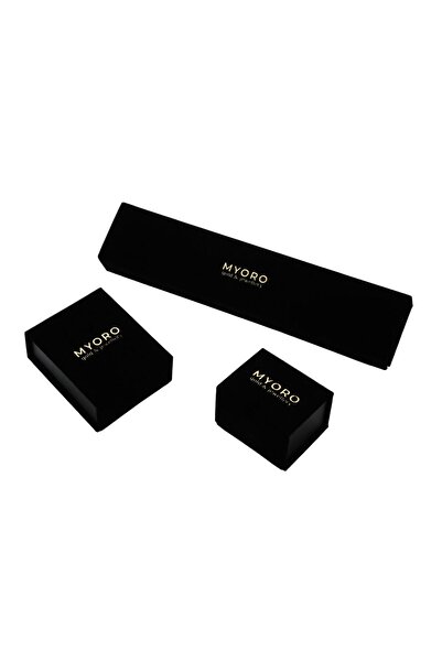 myorogold Kalp Figürlü Beştaş Altın Yüzük