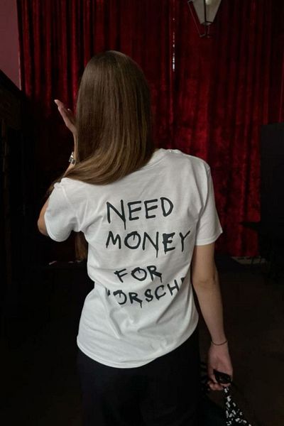 Touz Moda Χρειάζεστε χρήματα για Porsche Detail Oversize Unisex T-Shirt