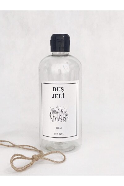 Dem Home Şeffaf Boş  Plastik  Mutfak&Banyo Duş Jeli Şişe500 ml