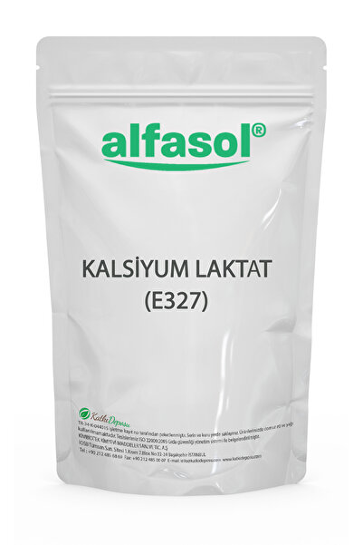 Alfasol Kalsiyum Laktat (e327) 1 Kg