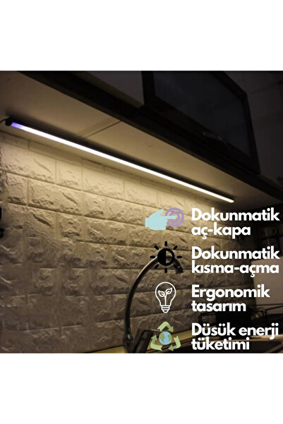 Genel Markalar Gün Işığı Lambader Dokunmatik Abajur Mutfak Için Dekoratif Led Lambader Aydınlatması 120cm