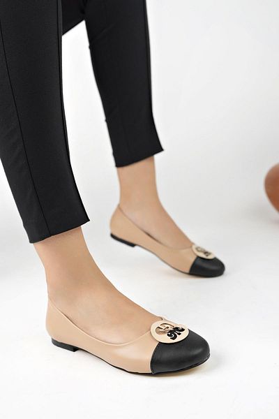 MUGGO Vargas garantiert täglich orthopädische, stilvolle und bequeme Damen-Ballerinas mit Schnalle