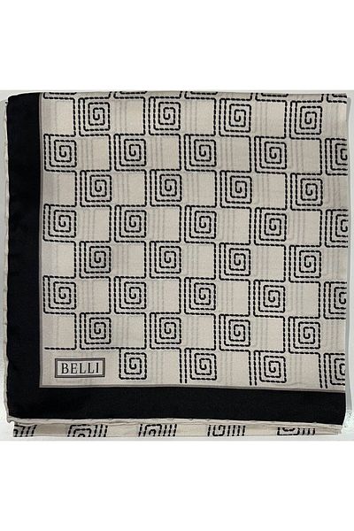 Belli Φουλάρι από καθαρό μετάξι Twill 4003D