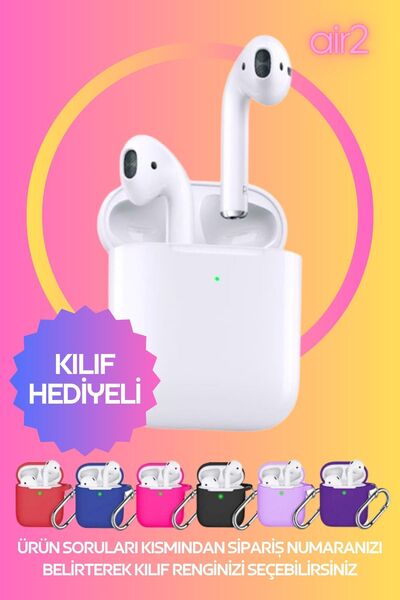 Ekru Cep 2. Nesil Android Ve Ios Ile Uyumlu Bluetooth Kulaklık - Silikon Kılı...
