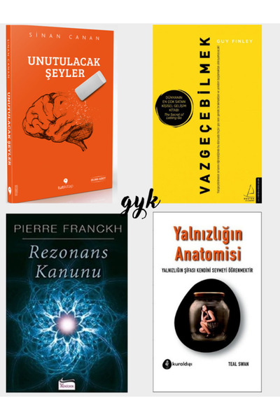 Koridor Yayıncılık Unutulacak Şeyler - Vazgeçebilmek - Rezonans Kanunu - Yaln...