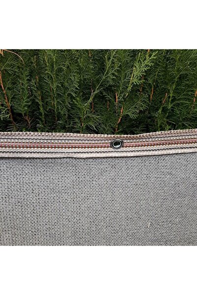 SeraTrend %95 Gölgelik File 6x10 Metre Çit Filesi Gölge Koruma Gri 95'lik Bah...