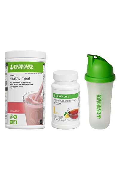Herbalife Ahududu Aromalı Shake Konsantre Limonlu Çay 50gr Ve Shaker